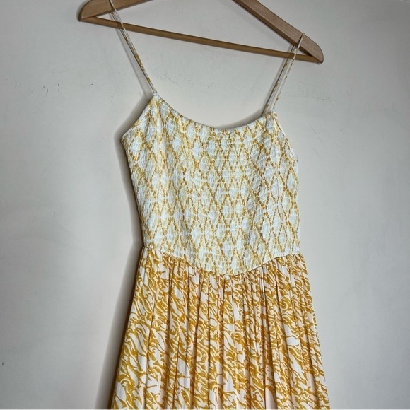 Ash & Eden Stuti Smocked Maxi Dress - Multi Floral Patchwork Tiered - Picture 4 of 14